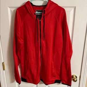 And1 Red Men's Jacket with Black Accents
